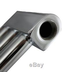 1500 mm High 550 mm Wide Flat Chrome Heated Towel Rail Radiator Bathroom Warmer