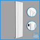 1600x376mm White Vertical Flat Single Panel Bathroom Central Heated Radiator