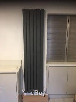 1780 280 Tall Vertical Central Heating Double Column Panel Radiator Anthracite