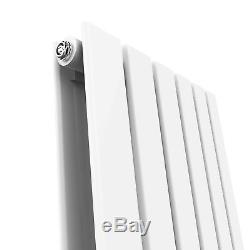 1800x452mm Double White Radiator Flat Panel Vertical Central Heating Rails