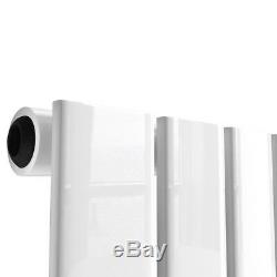 1800x680mm Flat Panel Vertical Designer Modern Central Heating Radiator White