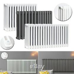 2/3 Column Traditional Radiators Cast Iron Central Heating Rads White Anthracite
