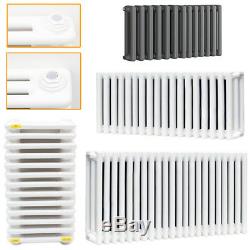 2/3 Column Traditional Radiators Cast Iron Central Heating Rads White Anthracite