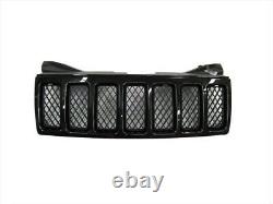 2008-2010 Jeep Grand Cherokee Front Black Radiator Grille Assembly Oem New Mopar