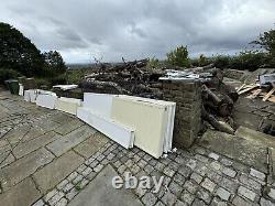 24 Radiators Whole House Central Heating Solid Heavy Duty, Doubles And Singles