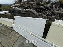 24 Radiators Whole House Central Heating Solid Heavy Duty, Doubles And Singles