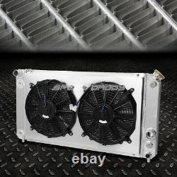 3-Row Performance Radiator Replacement+Cool Fan for Chevy Blazer/GMC Sonoma 4.3