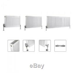 4 x Milano Compact Type 22 Double Panel Radiator, central heating