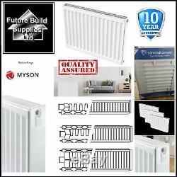 450mm High Central Heating Radiator Double or Single Convector Panel Myson C Rad