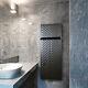 450mm wide 1200mm high Black Designer Heated Towel Rail Radiator Modern Bathroom