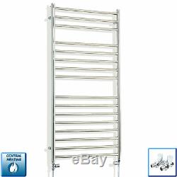 500 x 1200 Stainless Steel Heated Towel Rail Flat Radiator for Central Heating