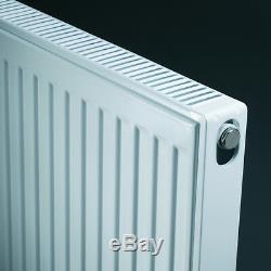 500mm Central Heating Radiators Radiator K2 / 22 Double Panel Double Convector