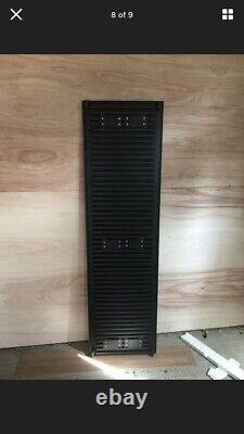 500mm wide distressed etched solid copper vertical designer radiator