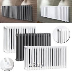 600-1164mm Classic Style Traditional 3 Column Cast Iron Radiator Central Heating