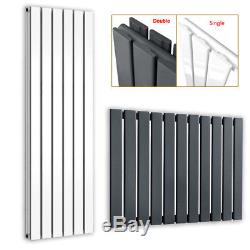 600-1800mm Vertical Designer Radiator Single Or Double Central Heating Panel New