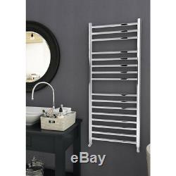 600 x 1200 Stainless Steel Heated Towel Rail Flat Radiator for Central Heating