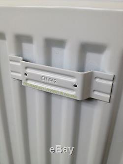600mm HIGH T21 DOUBLE PANEL CENTRAL HEATING RADIATOR VARIOUS WIDTHS VALVES