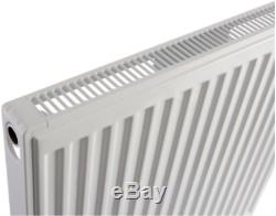 600mm High Central Heating Radiator Double or Single Convector Panel K1 or K2