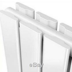 600x884mm Flat Panel Radiator Horizontal Central Heating Designer Gloss White