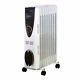 7 Fin 1500W 240V Portable Electric Oil Filled Radiator Electrical Caravan Heater