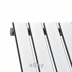 ACE Chrome 1600x300 Vertical Flat Panel Designer Radiator Central Heating
