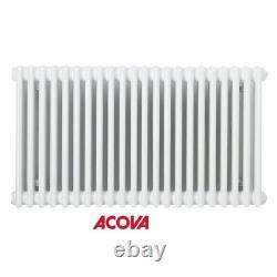 Acova 2-column Horizontal Radiator 600 X 1042mm White (68163)