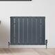 Adept Anthracite Aluminium Designer Radiator Vertical Horizontal Single Double