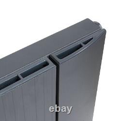 Adept Anthracite Aluminium Designer Radiator Vertical Horizontal Single Double