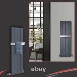 Aluminium Vertical Designer Radiators NEWBOROUGH Single/Double Panels