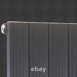 Aluminium Vertical Designer Radiators NEWBOROUGH Single/Double Panels