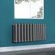 Anthracite Column Double/Triple Radiator Heating Central Rads Cast Iron Style UK