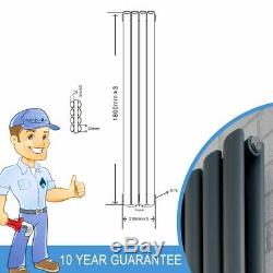 Anthracite Designer Radiator Vertical Column Panel Radiators Central Heating
