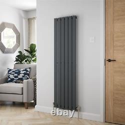 Anthracite Designer Radiator Vertical Horizontal Single Double Flat Panel Rads