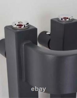 Anthracite Designer Towel Rail Radiator Bathroom Warmer 1300x500 mm