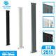 Anthracite Flat Panel Horizontal Vertical Radiator With Free Manual Angled Valve