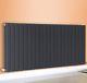Anthracite Horizontal Designer Radiator Bathroom Central Heating Rads 600x1020mm