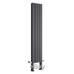 Anthracite Vertical Designer Radiators Upright Column Modern Central Heating
