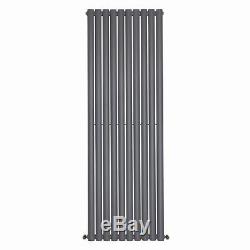 Anthracite Vertical Double Panel Central Heating Designer Radiator 1800 x 590mm