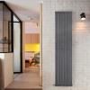 Anthracite Vertical Horizontal Flat Panel Designer Radiator Single Double Rads