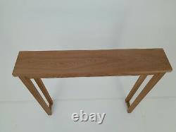 Any size solid oak radiator cover table console table hand made made