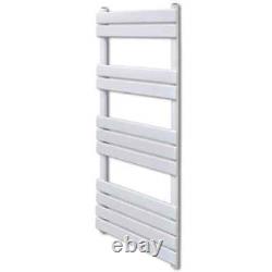 Bathroom Central Heating Towel Rail Radiator Straight 600 x 1200 mm vidaXL