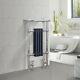 Bathroom Heated Towel Rail Traditional Column Radiator Anthracite Chrome