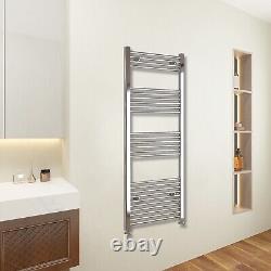 Bathroom Straight Curved Heated Towel Rail Radiator Chrome Ladder Warmer