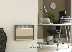 Baxi Brazilia F8S Gas Gas Fired Wall Hung Heater Flue Included Beige Natural Gas