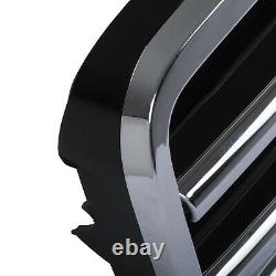 Black Chrome Amg Style Radiator Grill Grille For Mercedes Benz C Class W204 08+