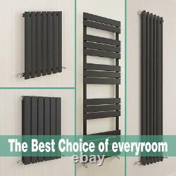 Black Stylish High Output Radiator All Size Traditional Cental Heating UK