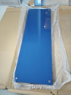 Blue Glass Vertical Radiator