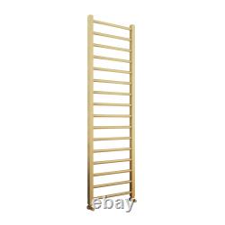Brushed Brass Towel Rail Ladder Radiator Bathroom Heater Warmer 1600 x 500