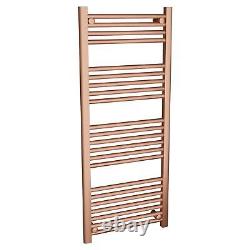 Brushed Copper Towel Rail Ladder Radiator Bathroom Heater Warmer 500mm x 1200mm