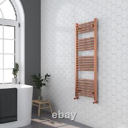 Brushed Copper Towel Rail Ladder Radiator Bathroom Heater Warmer 500mm x 1200mm